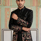 Men’s Velvet Embroidered Indo-Western Set