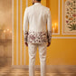 Men’s Velvet Embroidered Indo-Western Set