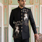 Premium Embroidered Japanese Fabric Indo-Western Set