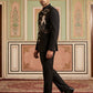 Premium Embroidered Japanese Fabric Indo-Western Set