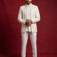Men’s Mirror Work Embroidered Indo-Western Set
