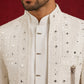 Men’s Mirror Work Embroidered Indo-Western Set