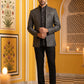 Premium Cotton Blend Woven Design Indo-Western Set