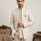 Men’s Designer Jacquard Silk Indo-Western Set