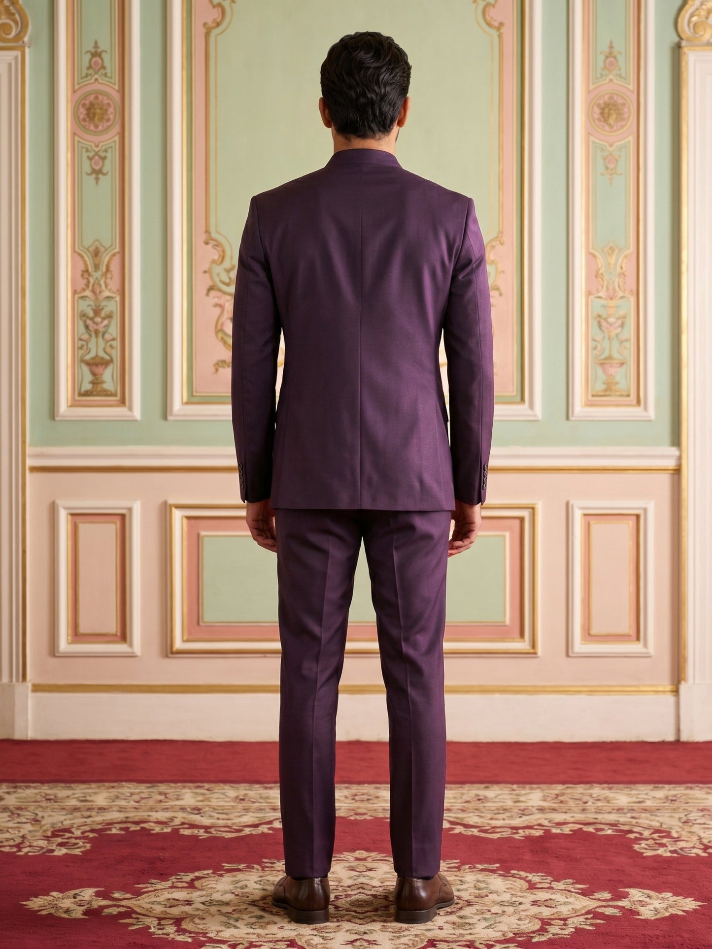 Premium Solid Japanese Fabric Indo-Western Set