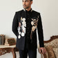 Imported Japanese Fabric Embroidered Indo-Western Set