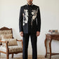 Imported Japanese Fabric Embroidered Indo-Western Set