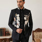 Imported Japanese Fabric Embroidered Indo-Western Set