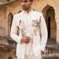 Imported Japanese Fabric Embroidered Indo-Western Set