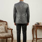Men's Woven Design Indo-Western Set