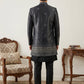 Men Embroidered Cotton Blend Indo-Western Set