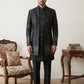 Men Embroidered Cotton Blend Indo-Western Set