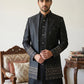 Men Embroidered Cotton Blend Indo-Western Set