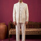 Men Ethnic Embroidered Indo-Western Set
