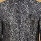 Men’s Woven Silk Jacquard Indo-Western Set ( 50JIND P11W 164Grey )
