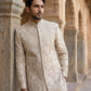 Traditional Embroidered Sherwani Set ( 50JSH 102Golden L )