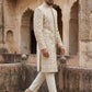 Traditional Embroidered Sherwani Set ( 50JSH 102Golden L )