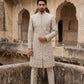 Traditional Embroidered Sherwani Set ( 50JSH 102Golden L )