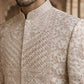 Traditional Embroidered Sherwani Set ( 50JSH 102Golden L )