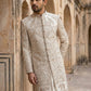 Designer Sherwani Set for Men ( 50JSH 107Golden L )