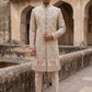 Designer Sherwani Set for Men ( 50JSH 107Golden L )