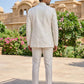Classic Royal Ivory Sherwani Set ( 50JSH 110Cream M )