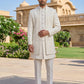 Classic Royal Ivory Sherwani Set ( 50JSH 110Cream M )