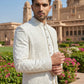 Classic Royal Ivory Sherwani Set ( 50JSH 110Cream M )