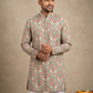 Printed & Thread Work Kurta for Men ( 65KO 5641 Green )