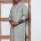 Viscose Rayon Self-Design Embroidered Kurtas ( ANMKO 278Green )  [RT] [M-6]