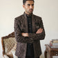 Men's Velvet Embroidered Indo-Western Set