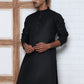 Solid Kurta for Men ( ANMKO 273Black )  [RT] [H-3]