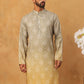 Bandhani Print Thread-Work Kurta ( ANMKO 291Pista )