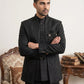 Men's Cotton Blend Embroidered Indo-Western Set