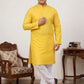 Floral Printed Kurta with Pyjama for Men