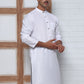 Solid Kurta for Men ( ANMKO 273White )  [RT] [H-3]