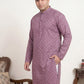 Men's Geometric Printed Kurta