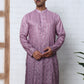 Bandhani Print Thread-Work Kurtas ( ANMKO 291Purple )  [RT] [L-5]