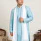 Embroidered & Sequin Kurta With Dupatta