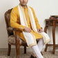 Embroidered & Sequin Kurta With Dupatta