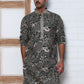 Embroidered Silk-Blend Kurtas ( ANMKO 289Olive )  [RT] [H-5]