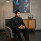 Men’s Premium Embroidered Indo-Western Set ( 50JIND 128Black S )