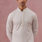 Viscose Rayon Traditional Embroidered Kurta (65KO 5330 Grey ) [FF] [1-1-9]