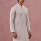Viscose Rayon Traditional Embroidered Kurta (65KO 5330 Grey ) [FF] [1-1-9]