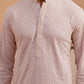 Viscose Rayon Traditional Embroidered Kurta (65KO 5330 Purple ) [FF] [1-1-9]