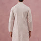 Men’s Rayon Sequin Embroidered Kurta (65KO 5332 Beige ) [FF] [E-8-7]