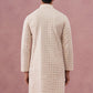 Men’s Rayon Sequin Embroidered Kurta (65KO 5332 Yellow ) [FF] [E-8-7]