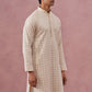 Men’s Rayon Sequin Embroidered Kurta (65KO 5332 Yellow ) [FF] [E-8-7]