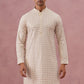Men’s Rayon Sequin Embroidered Kurta (65KO 5332 Yellow ) [FF] [E-8-7]