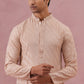Rayon Embroidered Kurta for Men (65KO 5333 Beige ) [FF] [Q-18]